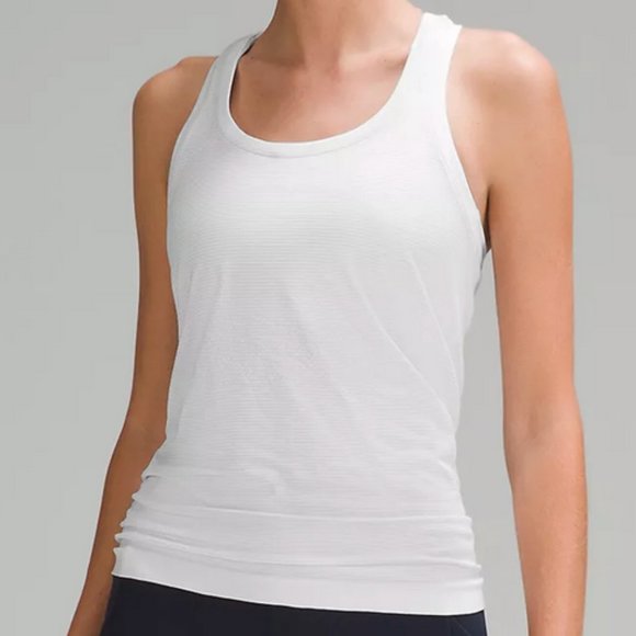 lululemon Swiftly Tech Racerback Tank Top 2.0 - White 4 - Picture 1 of 7